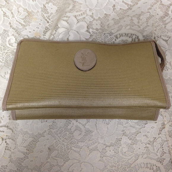 Yves Saint Laurent Coated Canvas Clutch-Crossbody - Picture 5 of 9